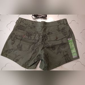 Olive green shorts